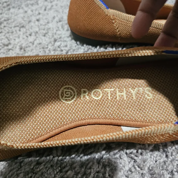 Rothy's Fawn Ballet Size 8.5 Round Toe Slip-On Flats - Picture 6 of 8